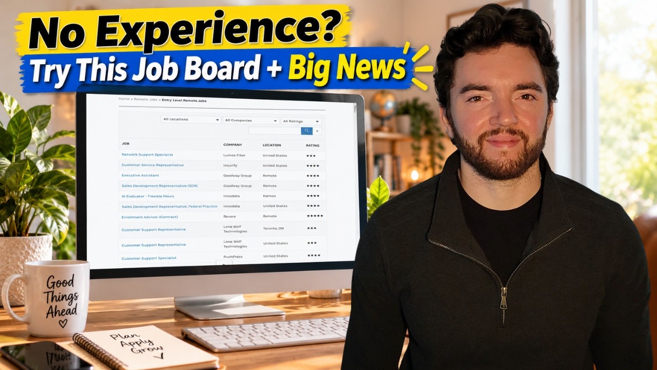 No Experience? Try This Remote Jobs Board