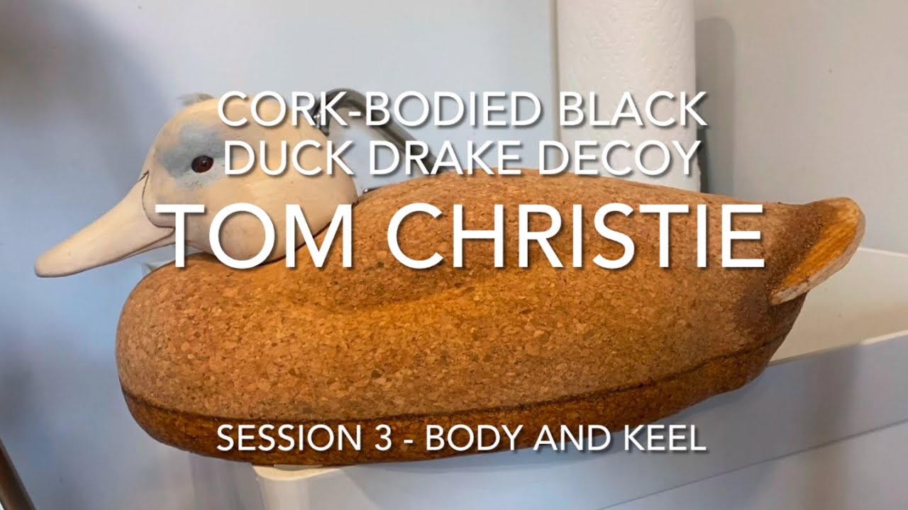 Black Duck Decoy Session 3 - Carving The Body