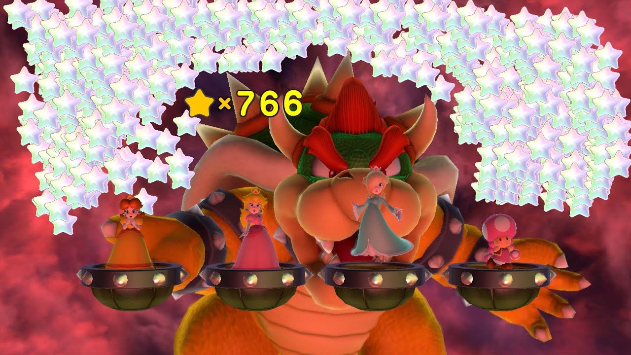 Mario Party 10 — Дэйзи против Пич против Розалины против Тоадетты — Призрачная тропа