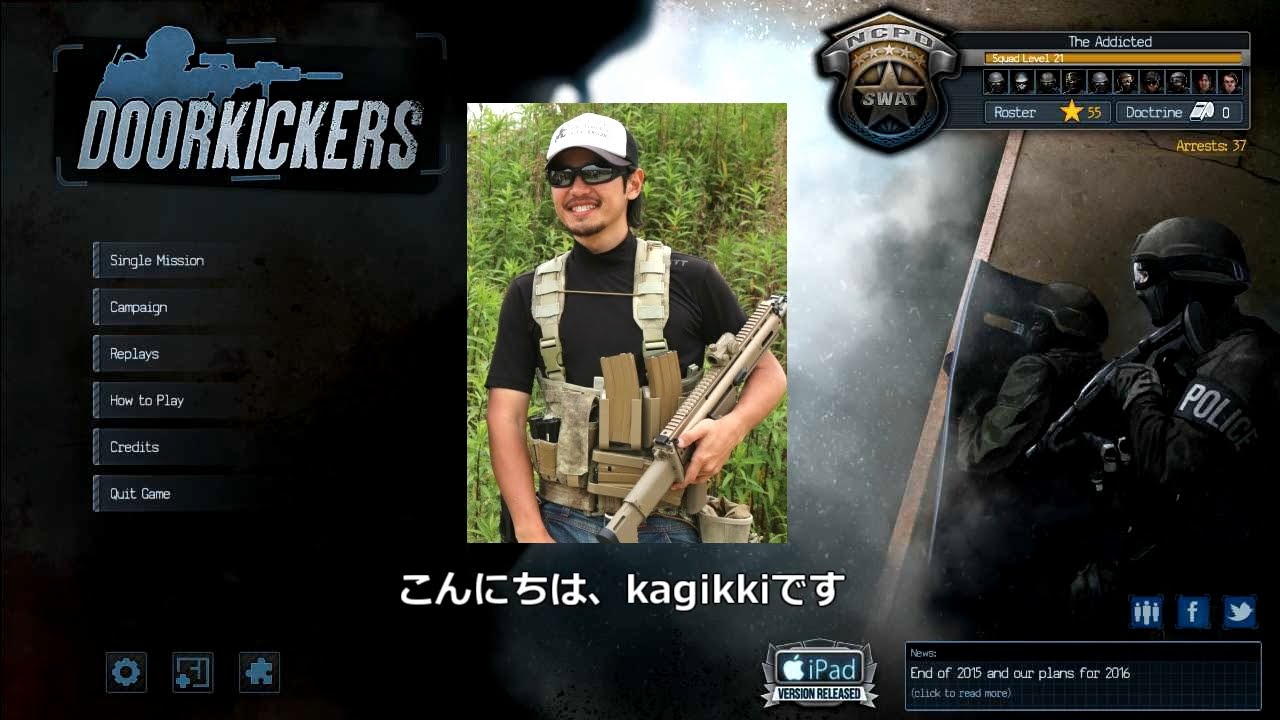 【DoorKickers】 NCPD 特殊火器戦術部隊 #02