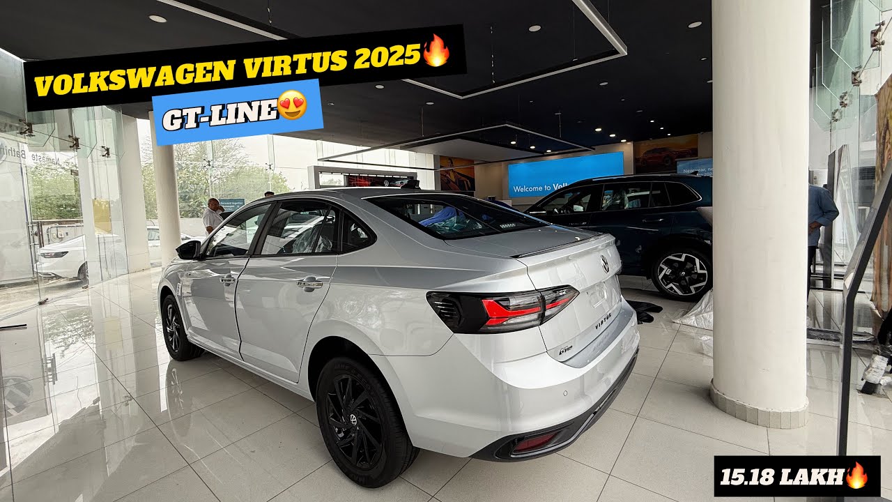 2025 Volkswagen Virtus GT- Line Automatic 1.0 L TSI 😍| Second Top @ 15.18 lakh | Detailed Walkaround