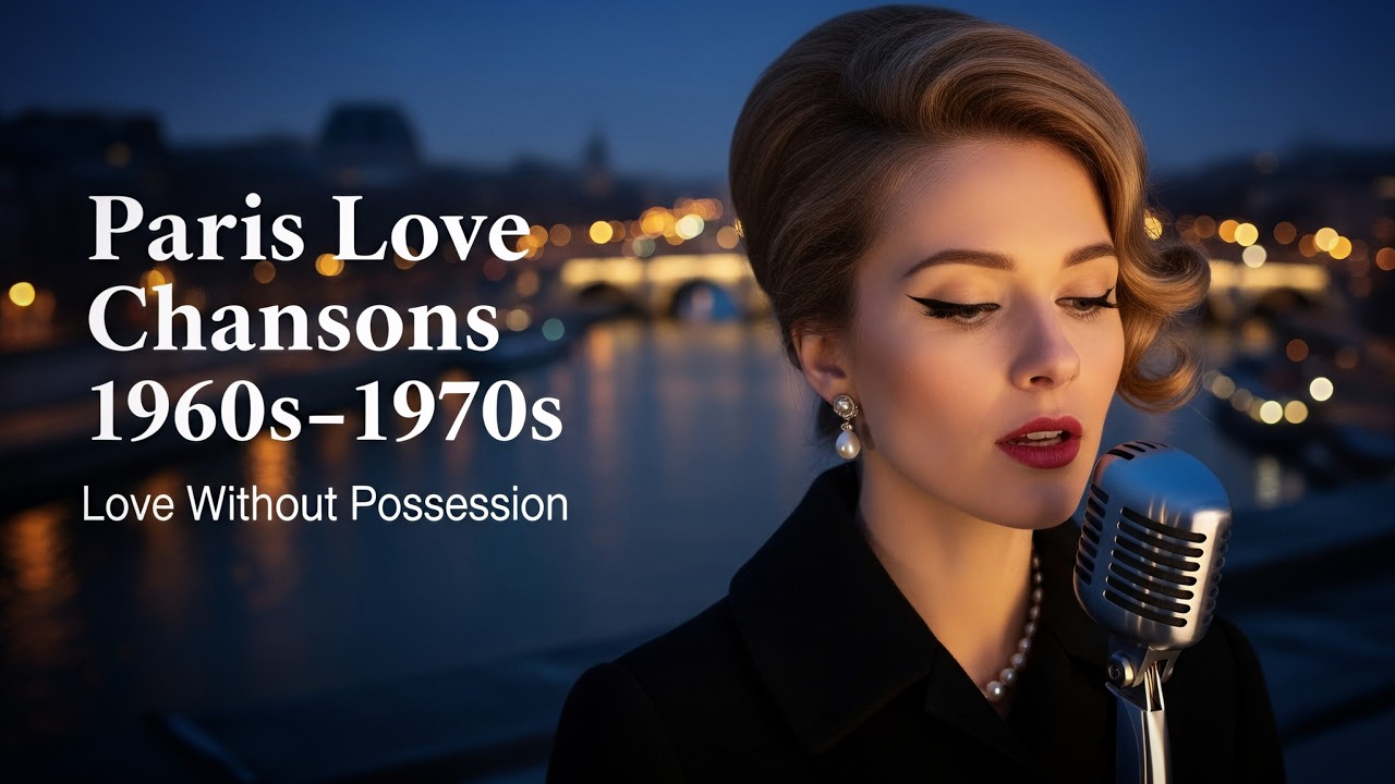Paris Chansons of Gentle Distance | Love Without Possession | Soft 1960s–1970s Elegance