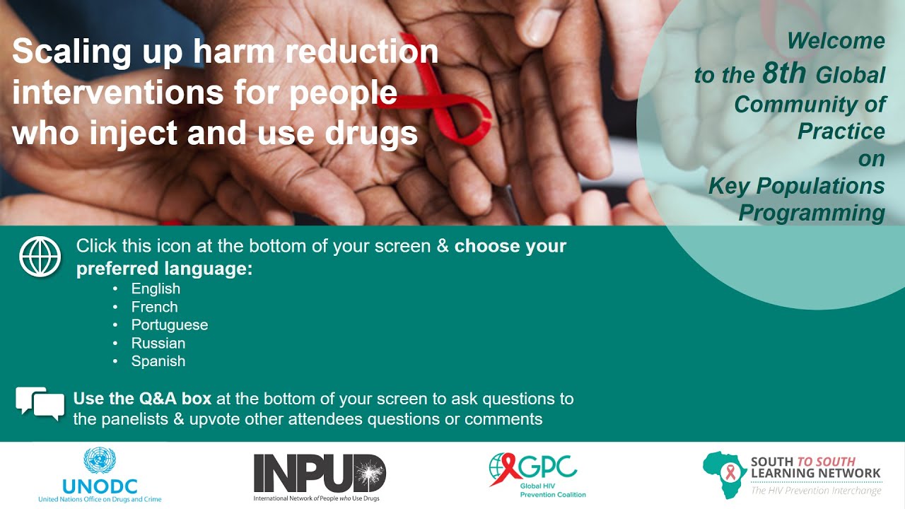 GPC KP CoP Webinar | Scaling Up Harm Reduction Interventions for People Who Inject & Use Drugs _2
