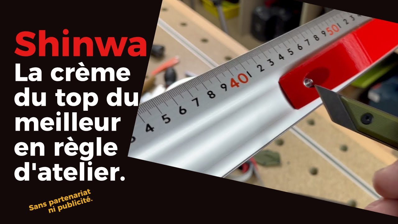 Shinwa, un sommet de précision en règles de mesure pour l'atelier