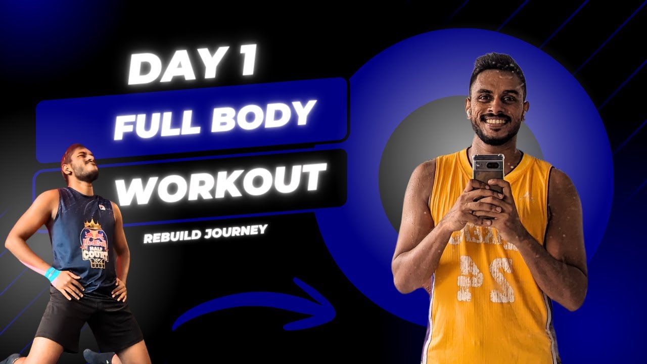 After Injuries & Setbacks… I’m Starting Again | Full Body Rebuild Day 1