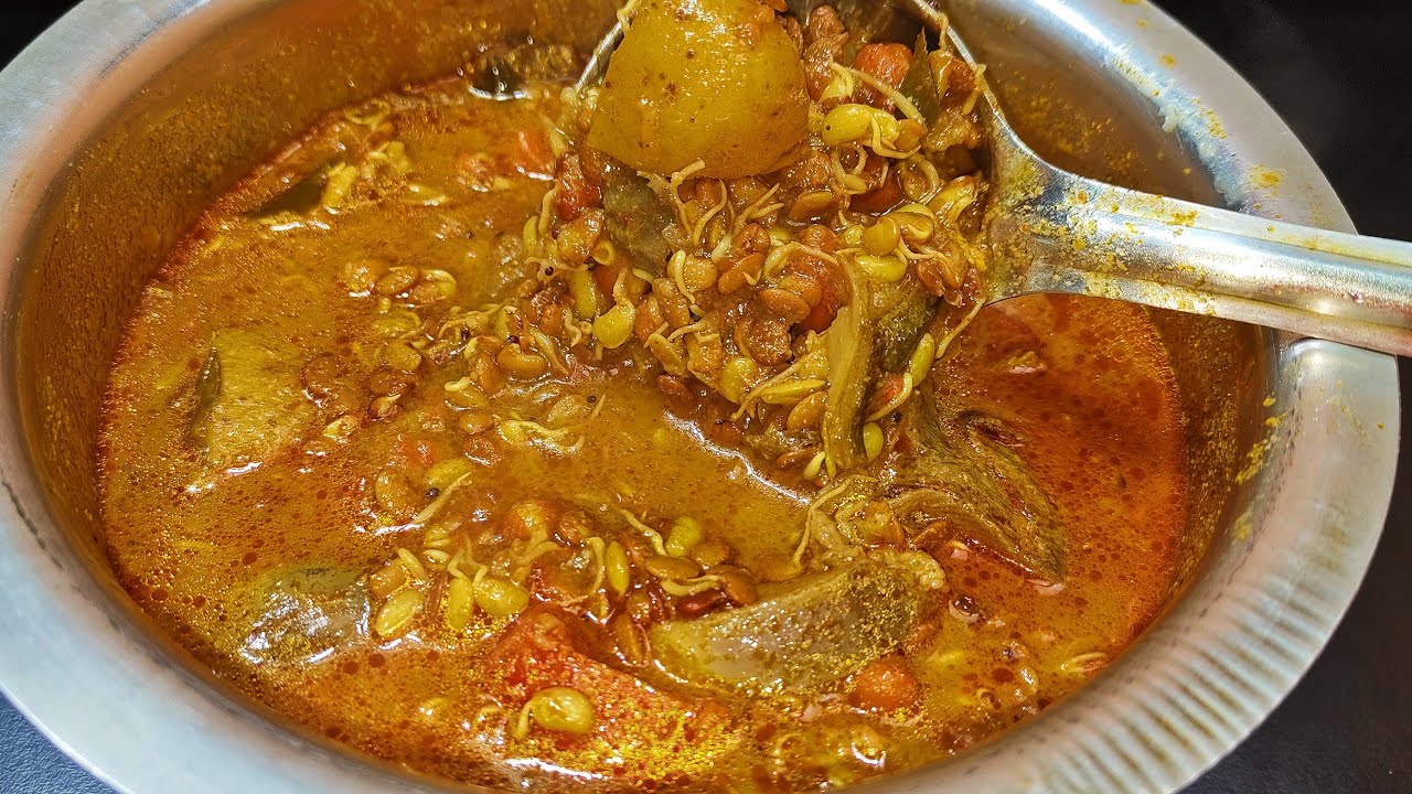 ಮುದ್ದೆ ಜೊತೆ ಮೊಳಕೆ ಹುರುಳಿ ಕಾಳು ಸಾರು | SAMBAR FOR LUNCH | MOLAKE KALU SAARU | PREMA RECIPES