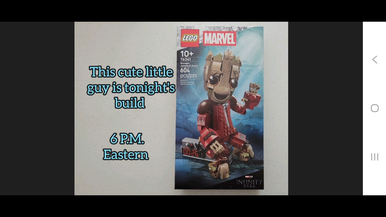 Case of the Mondays w/ Grumpy J..  #legobuildingstream #legomarvel #legogrut