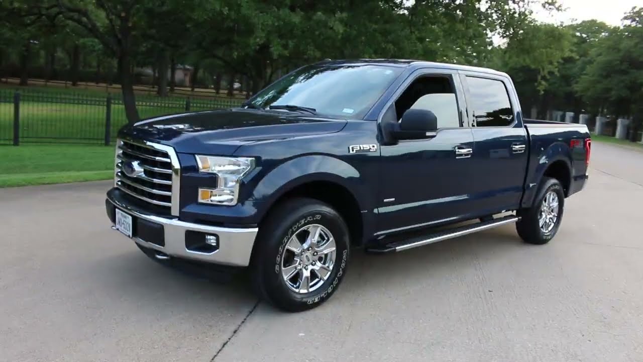 2017 Ford F150 XLT. 4x4, FX4 package, 10 speed automatic, twin turbo.