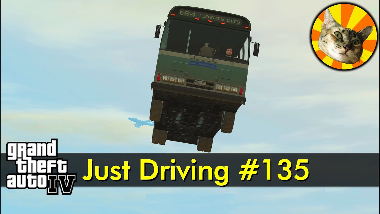 Just Driving #135 - Bus freeway joyride around the map | GTA IV