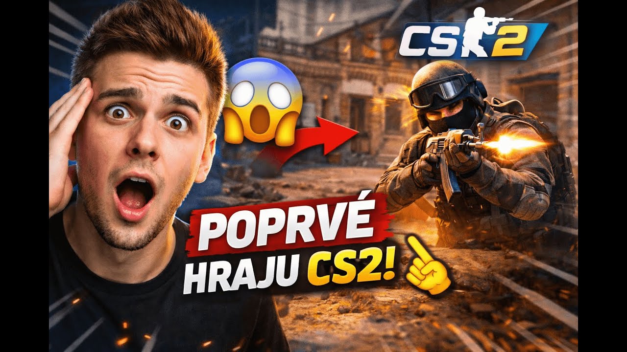 Poprvé hraju CS2 (jsem největší troska)