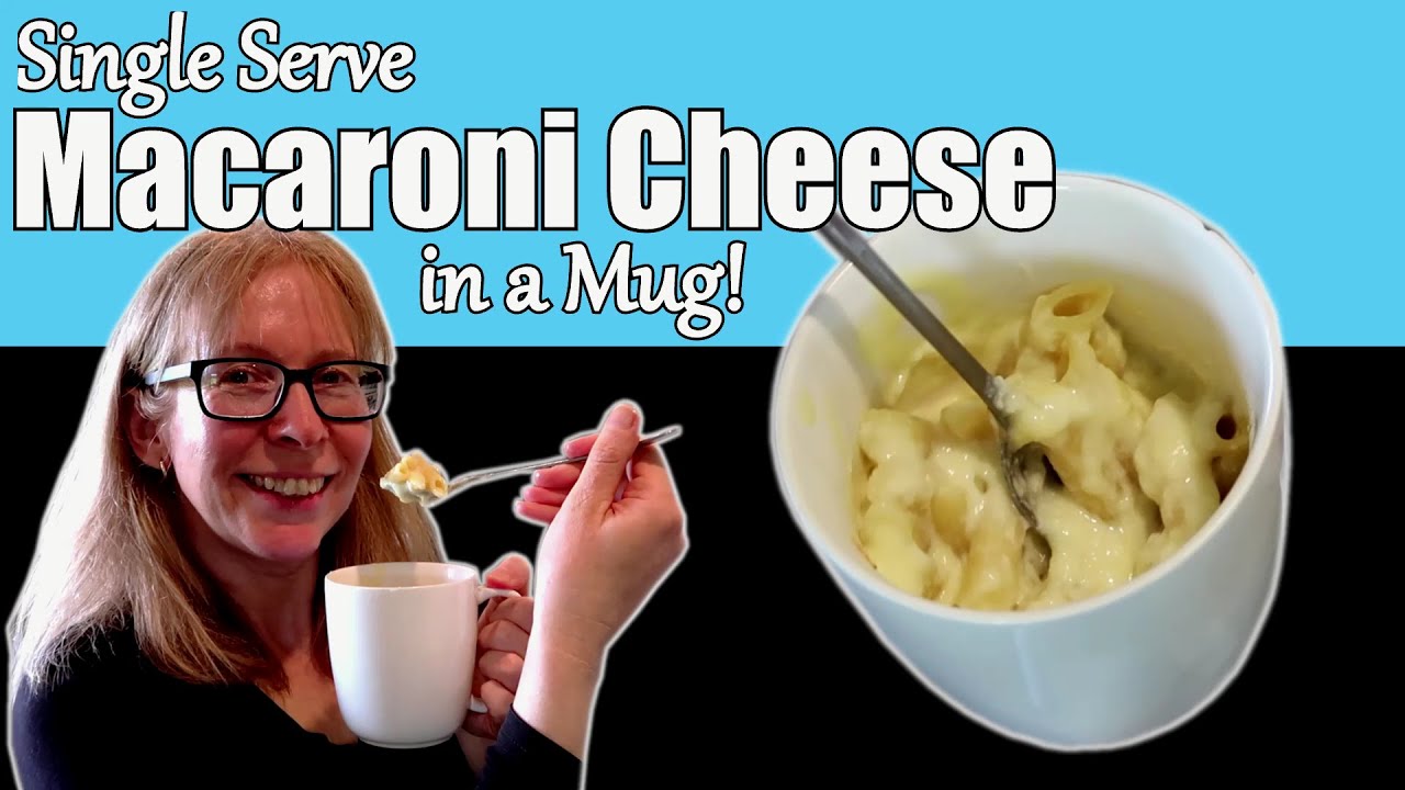 Как приготовить порционные макароны с сыром в кружке!
