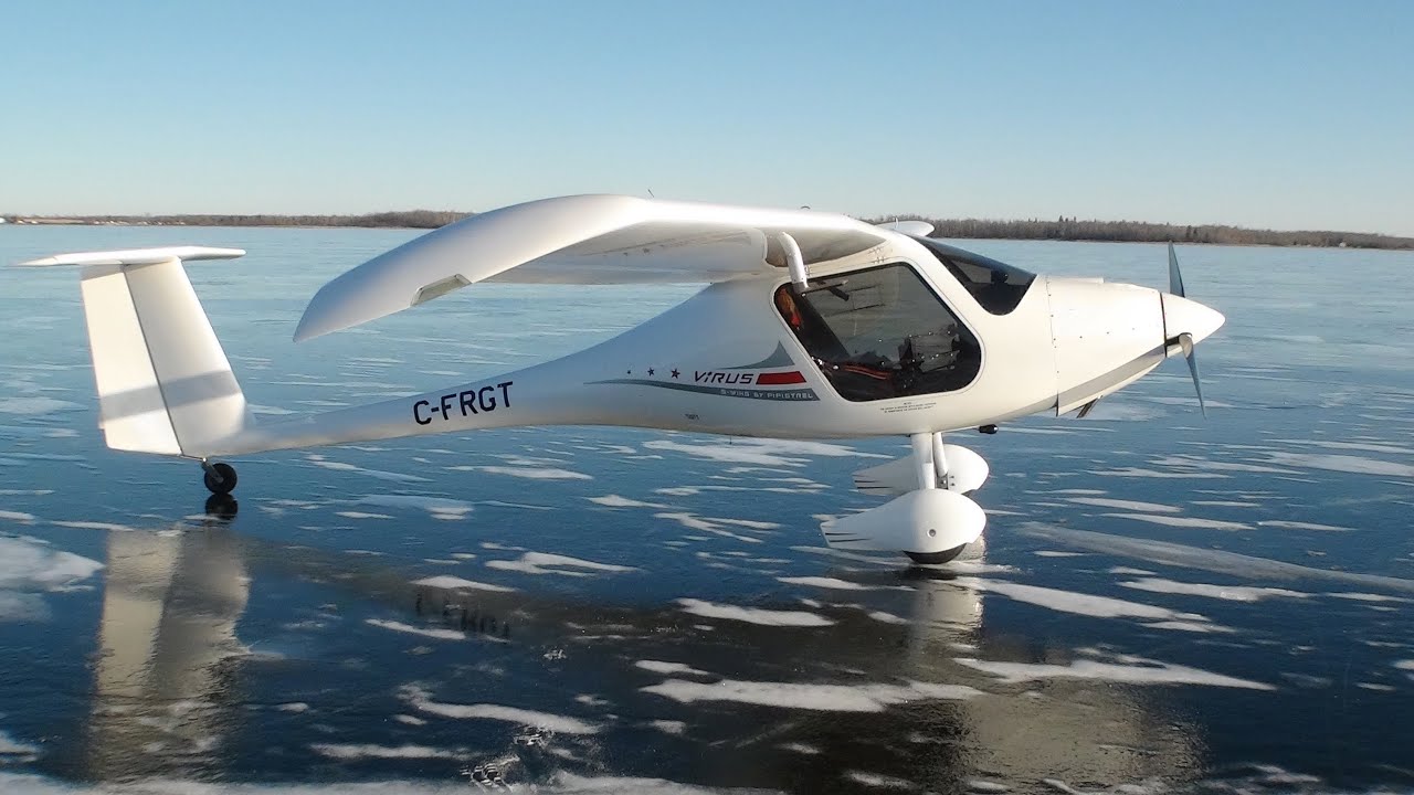 Urgent Landing on Frozen Lake