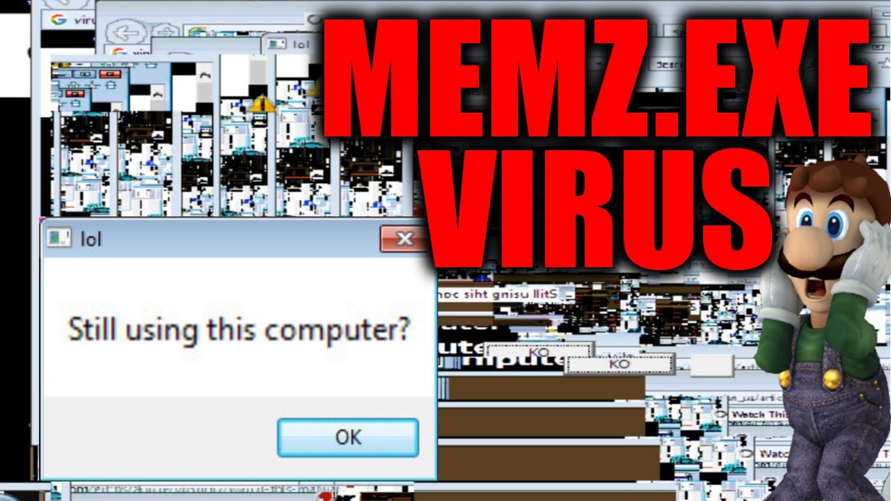 СПАСИБО MEMES ЗА ПОЧИНКУ МОЕГО ПК! - MEMZ.EXE (Троян/Вирус)