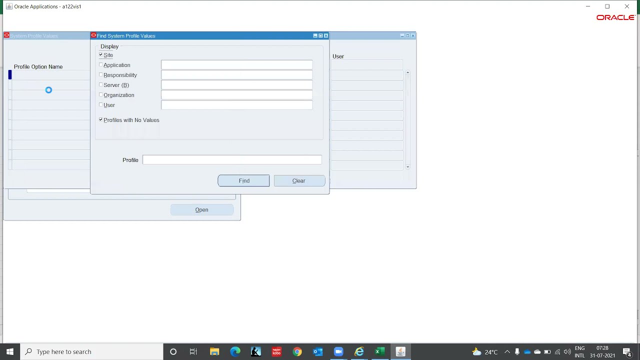 Oracle EBS Implementation setups