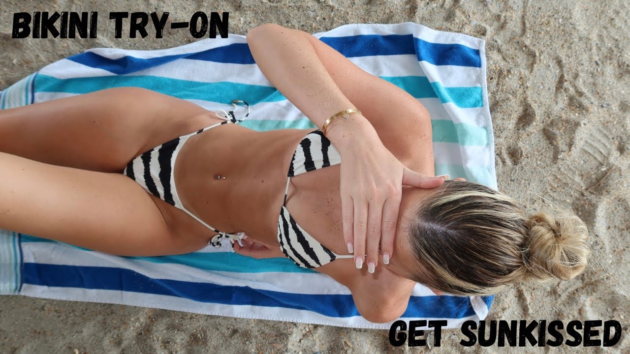 Bikini Try-on: Get Sunkissed Swimsuits