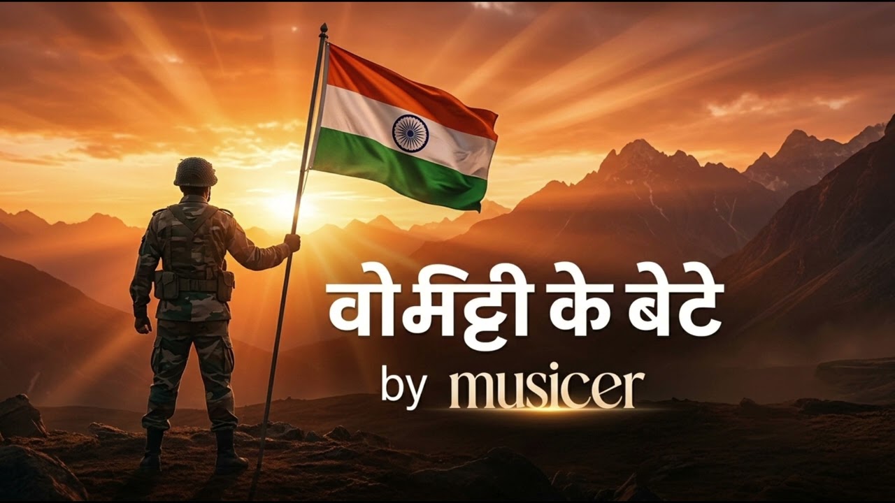 वो मिट्टी के बेटे 🇮🇳 देशभक्ति गीत | Emotional Army Tribute Song | Soldier Sacrifice | by musicer