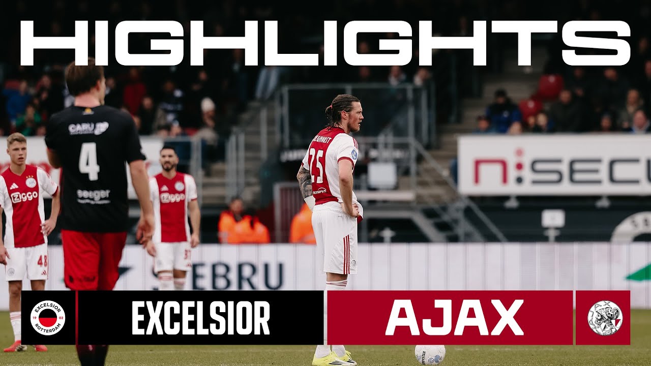 Highlights Excelsior - Ajax | Eredivisie
