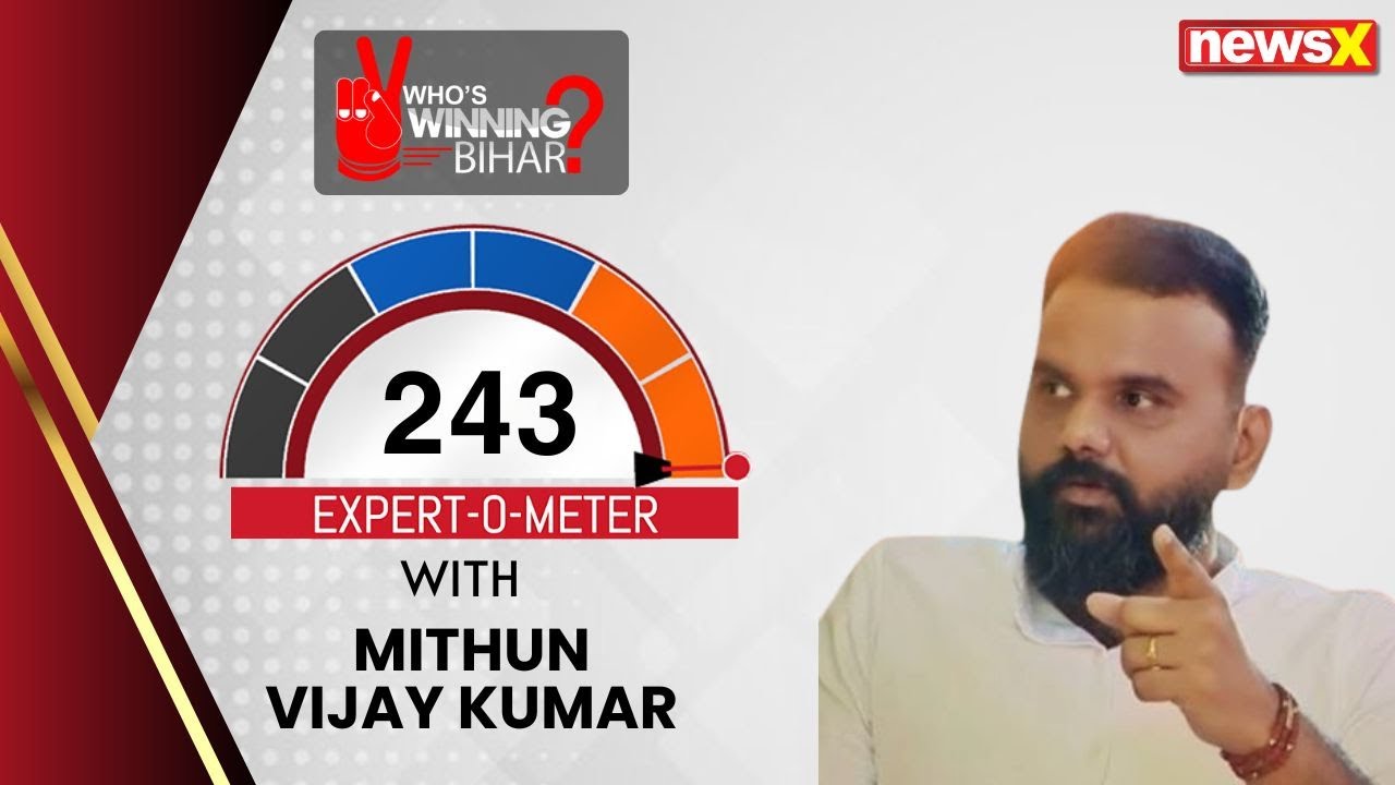 NewsX Expert-o-meter | Mithun Vijay Kumar's Bihar Election Prediction