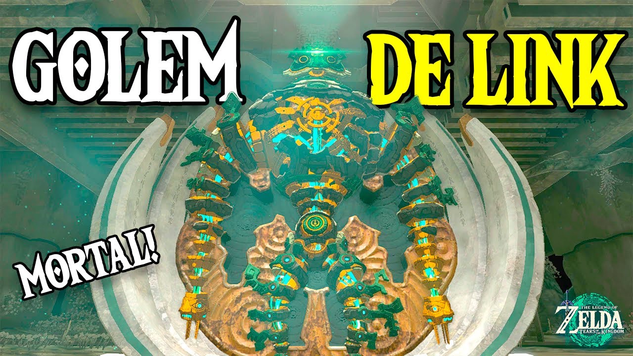 ✨¡Cómo Conseguir el GOLEM ACOMPAÑANTE en Zelda Tears! | Templo del Espíritu | Los 5 Sabios