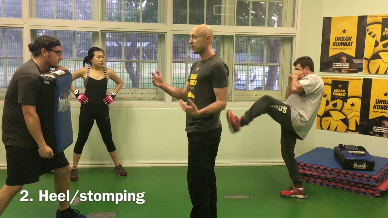 Urban Kombat Krav Maga Technique Review P1: Regular Front kick