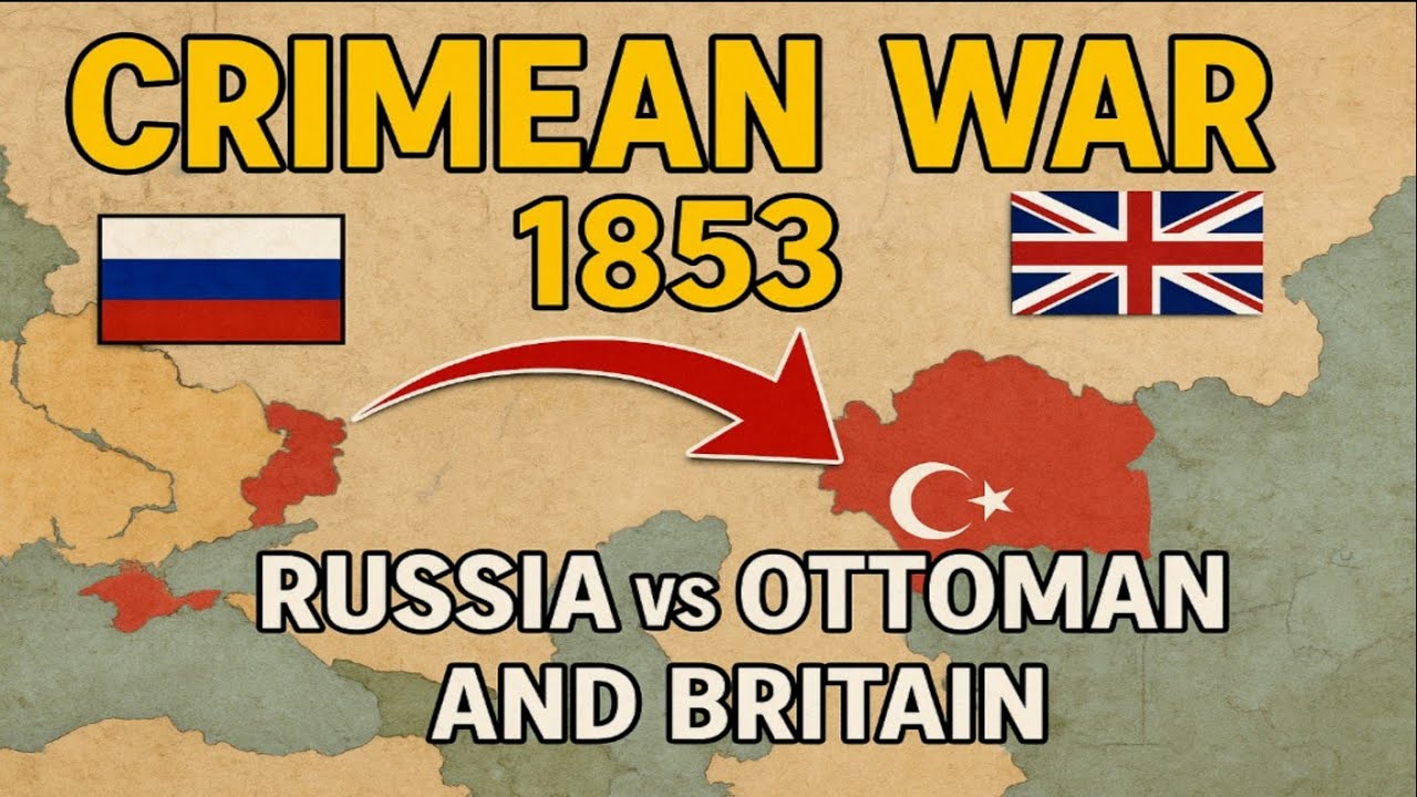 Crimean War 1853 | Russia vs Ottoman Empire & Britain Explained | Happy Earth 0.9 🌍💡