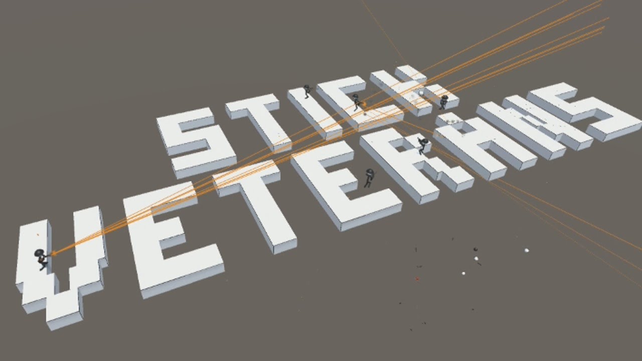 Stick Veterans &diams; 2D or 3D death match
