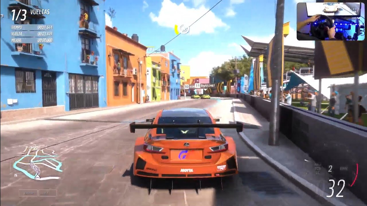 En VIVO Forza Horizon 5 g29 logitech Manual gearbox