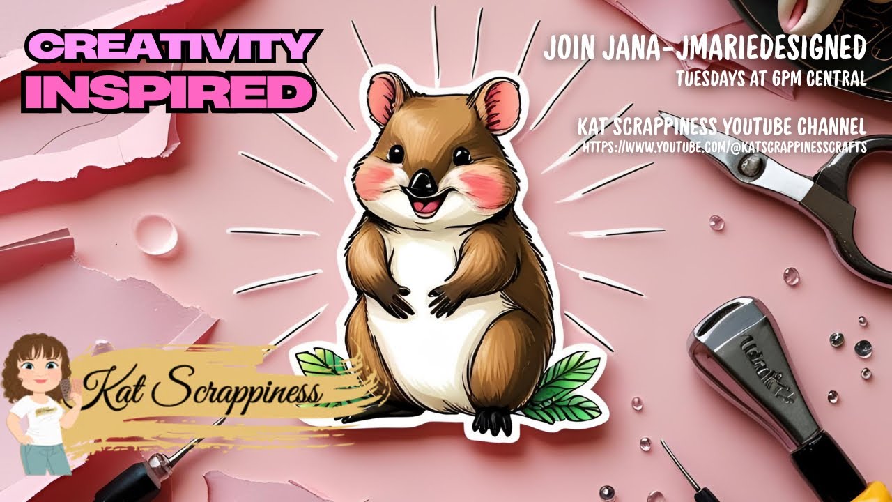 Copic Tutorial with Jana | New Release: Will Work for Craft Supplies! WITH A FEW TWISTS | LIVE