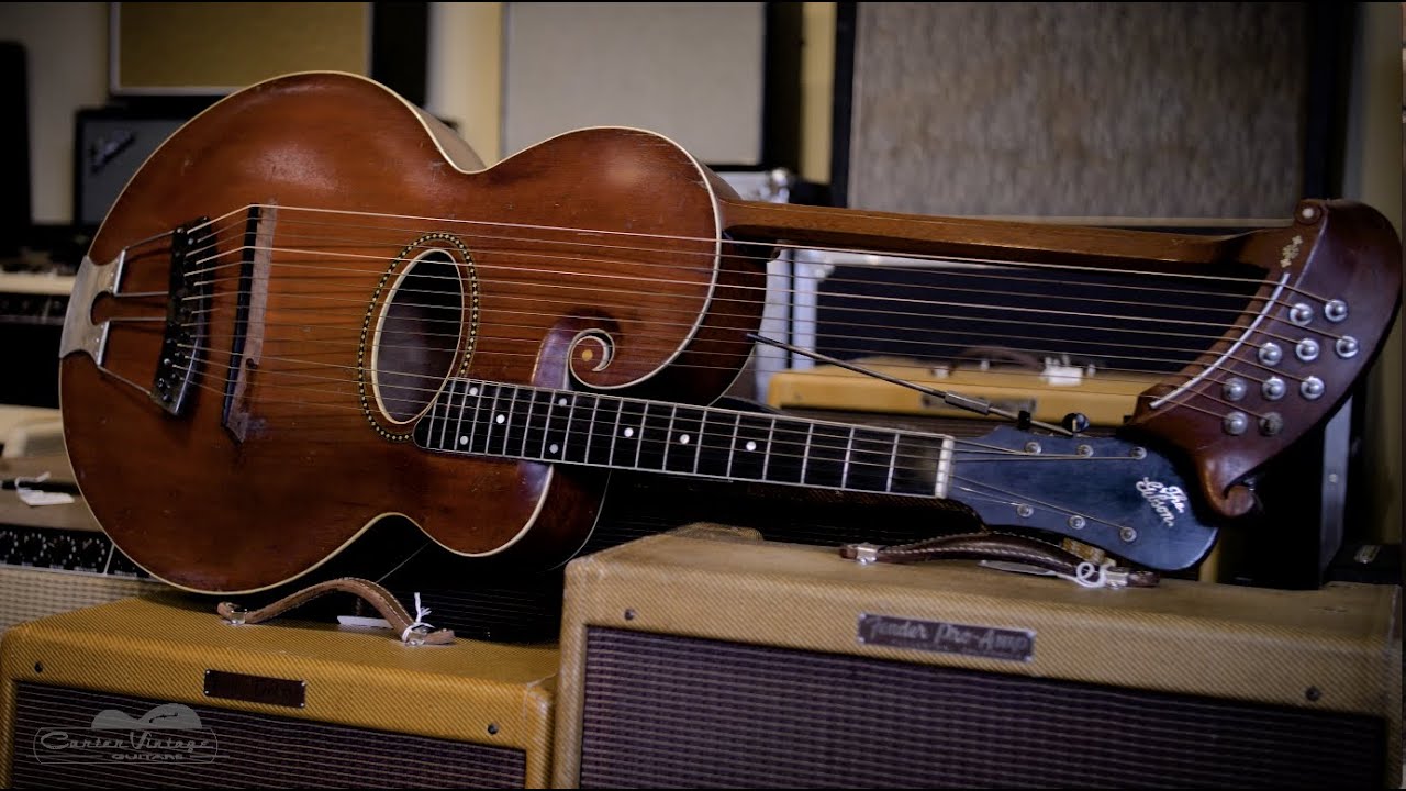 The Gibson Harp Guitar as told by Walter Carter