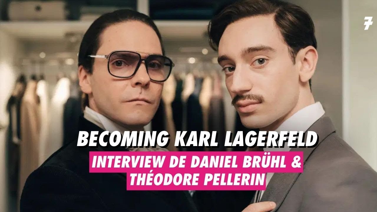 Becoming Karl Lagerfeld : interview de Daniel Brühl et Théodore Pellerin