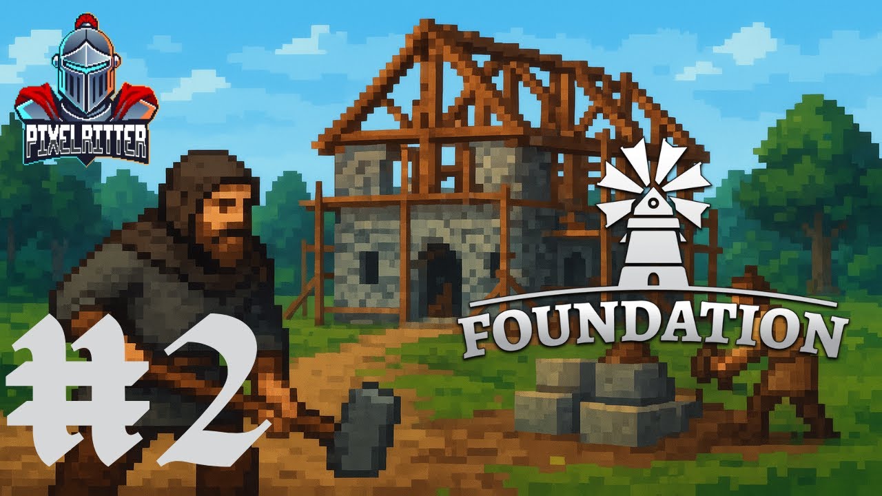 Handel, Herrenhaus und Kirche | Let's Play FOUNDATION | #2 | deutsch