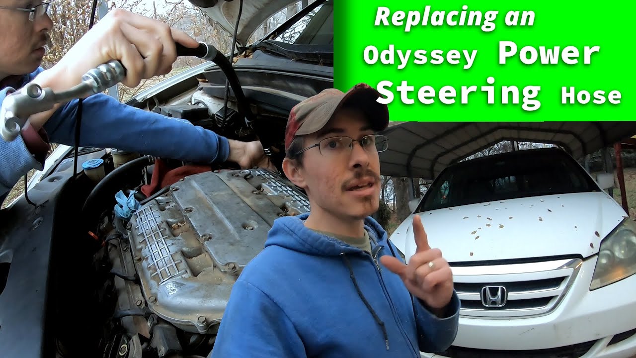 Honda Odyssey Power Steering Hose Replacement | Garage Story