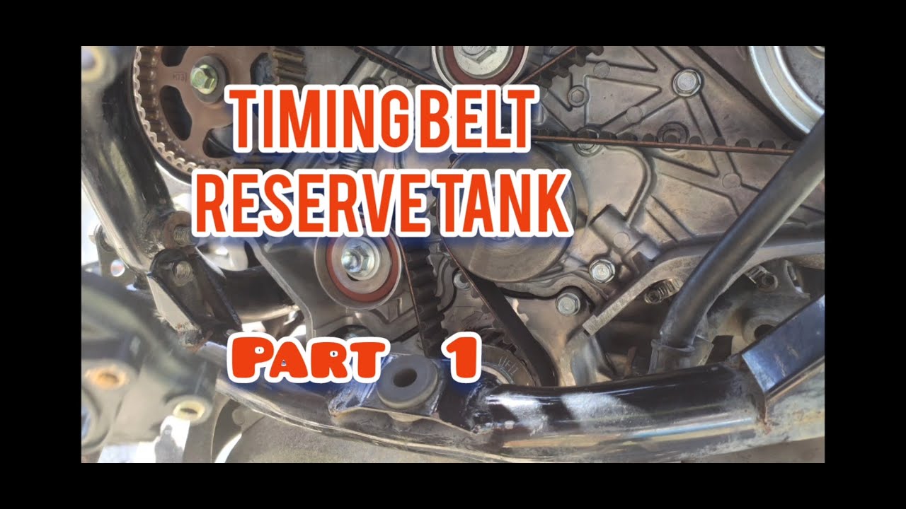 Ремень ГРМ Honda ST1100 Pan European/Timing belt,reserve tank. Part 1.