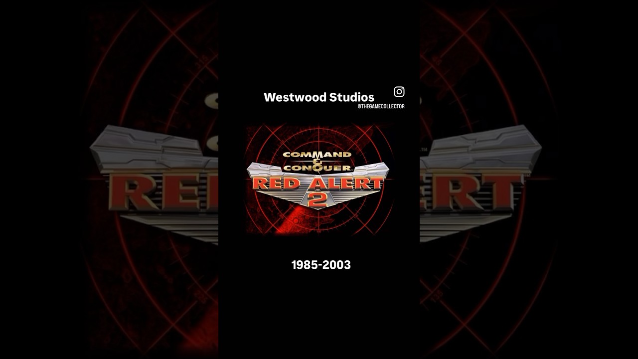 Westwood Studios - Acquired by EA on the 17th August 1998 #redalert #retrogamer #retrogaming