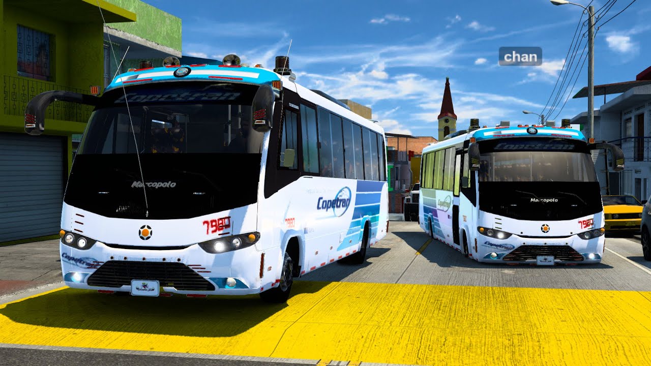 ¡CARAVANA DE BUSETAS POR COLOMBIA! | American Truck Simulator