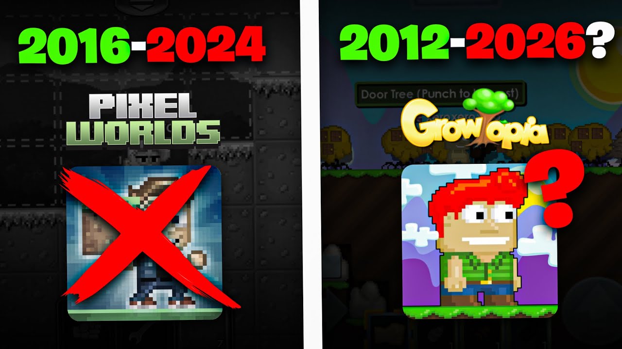 Pixel Worlds Kapandı... Sıradaki Growtopia Mı ?