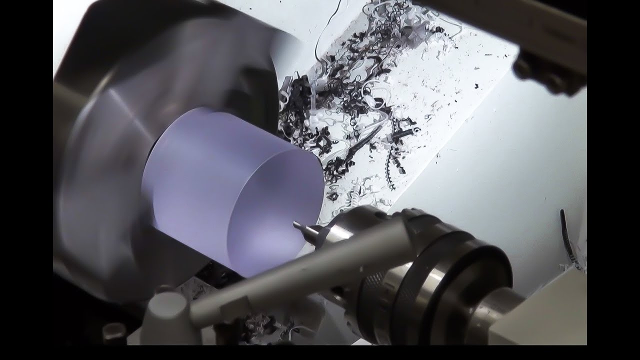CNC 4th Axis Testing Turbine Propeller Part 1 (polycarbonate)