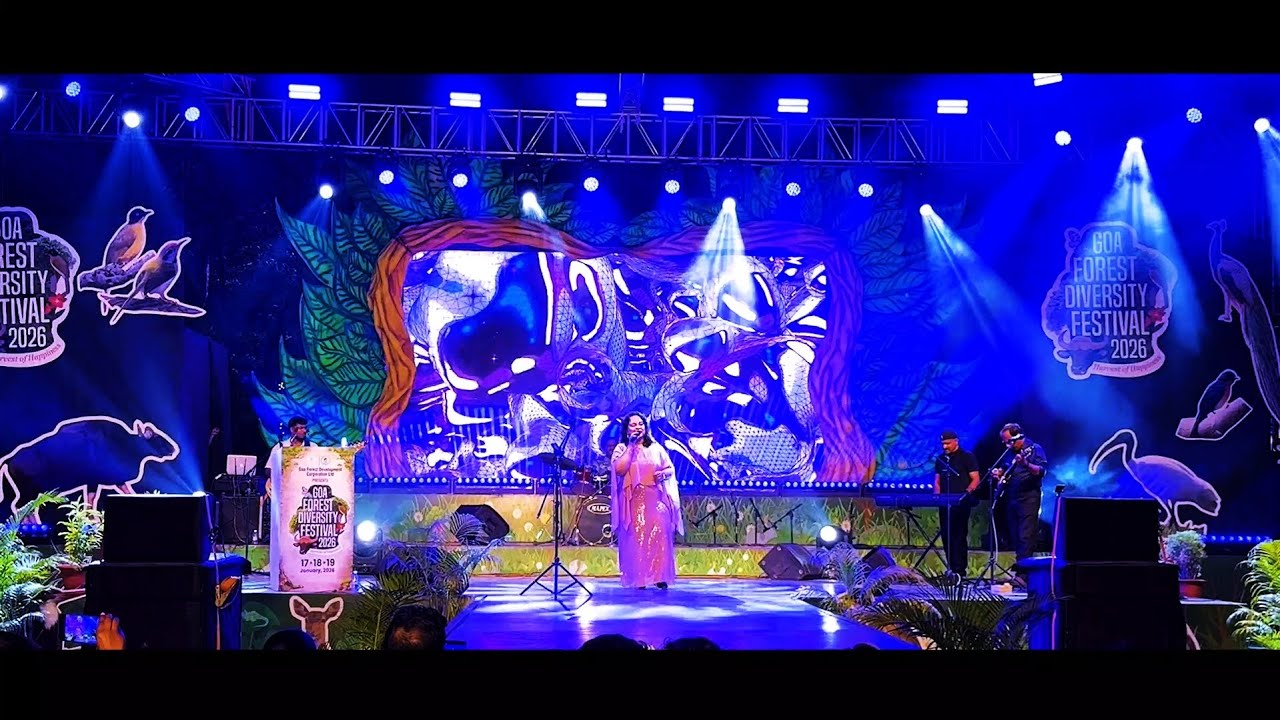 Sonia Shirsat With Orchestra || Vem Minha Flor [ cover ] || Goa Forest Diversity Festival 2026