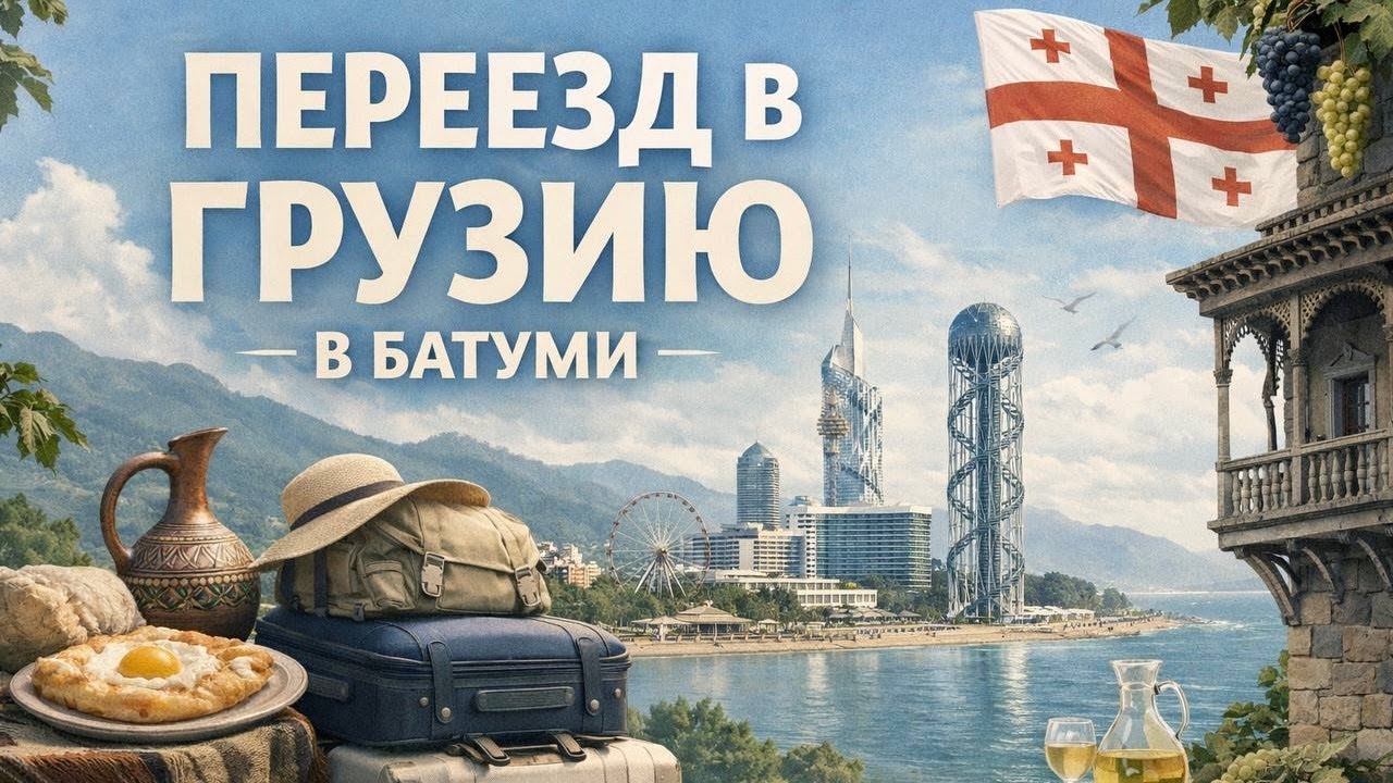 Переезд в Батуми. Прогулка по набережной. Скульптура Али и Нино. Рынок Бони. Цены на продукты.