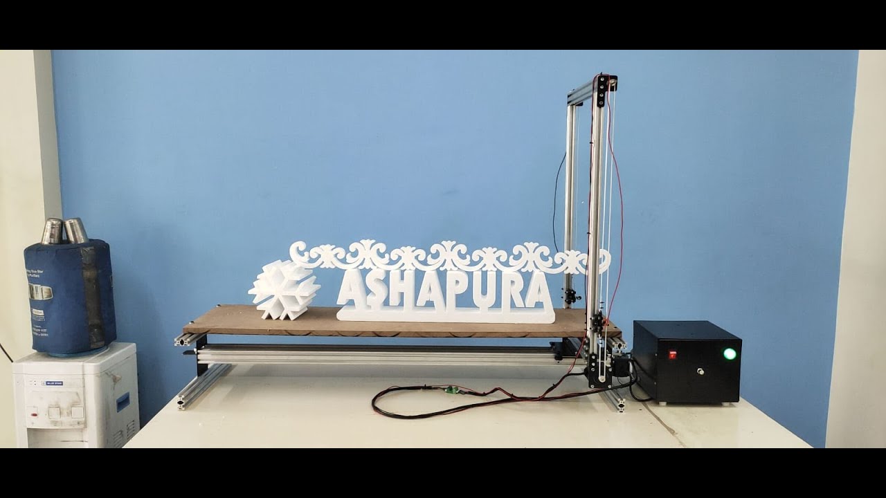 HOT WIRE THERMOCOL CUTTING MACHINE RS 40000 WHATSAPP ON 9106585085