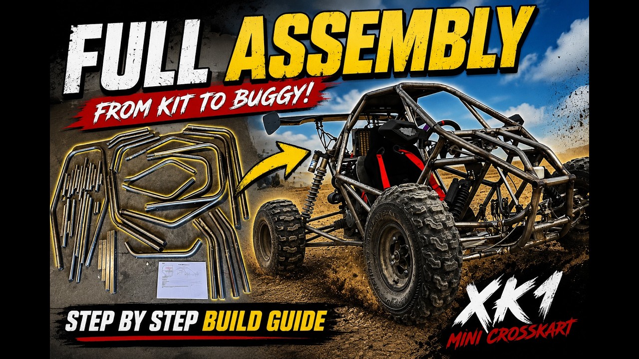 Как собрать комплект Mini Crosskart