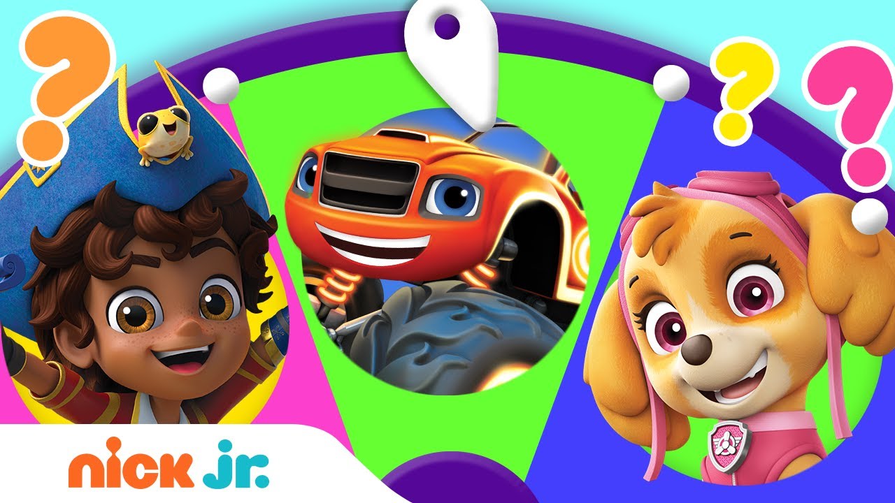 Adventures w/ Blaze, PAW Patrol & Santiago! 🤩 Spin the Wheel Ep. 21 | Nick Jr.
