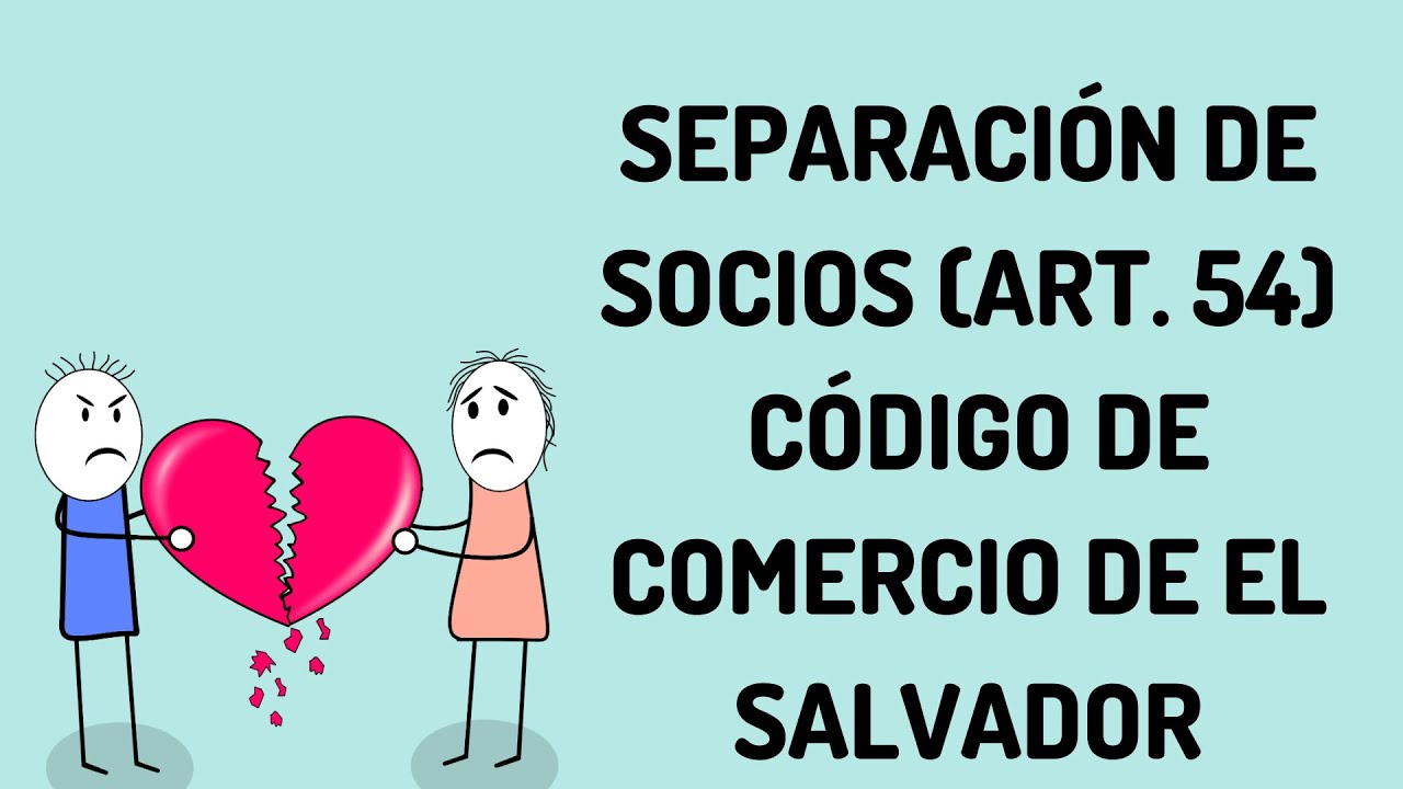 Separaci&oacute;n de socios en las sociedades de personas