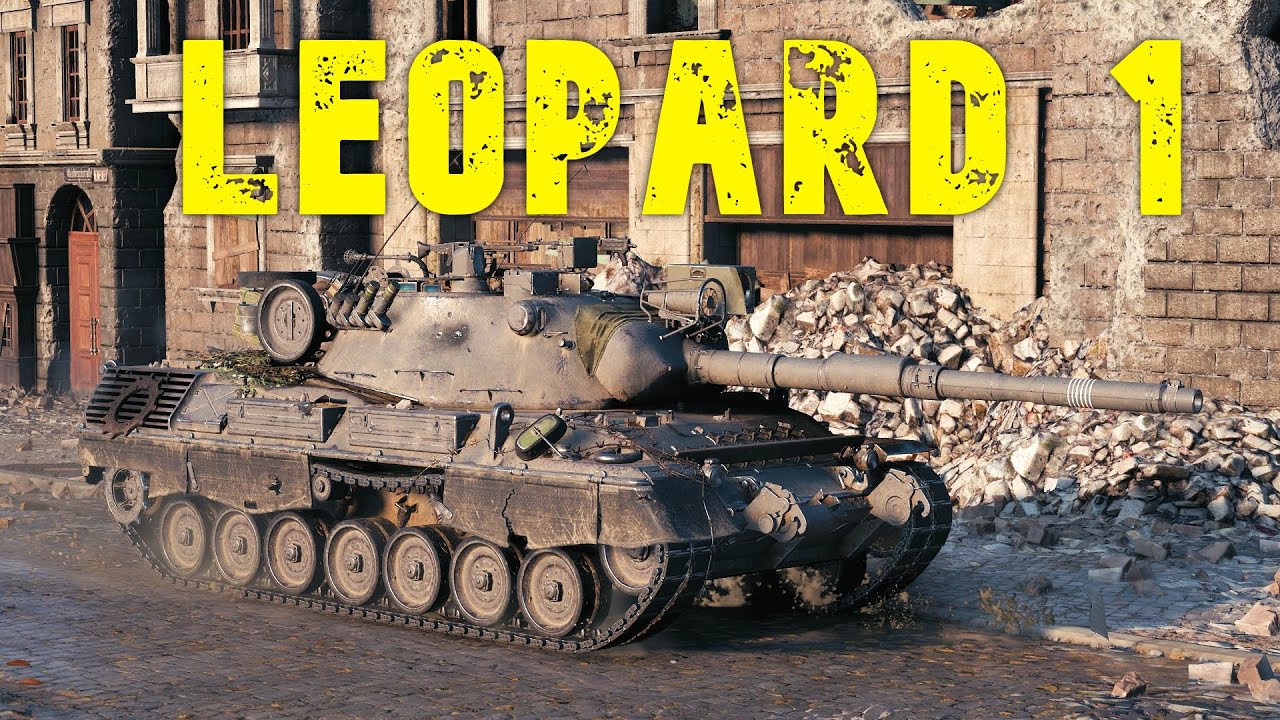 World of Tanks Leopard 1 - 8 Kills 8,6K Damage