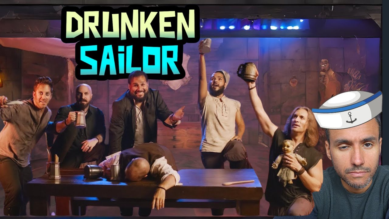 DRUNKEN SAILOR - VoicePlay (acapella) ft Jose Rosario Jr. (REACTION) SO MUCH FUN!!