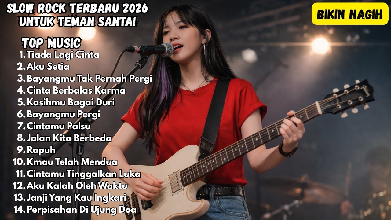SLOW ROCK TERBAIK 🎸CINTAMU PALSU