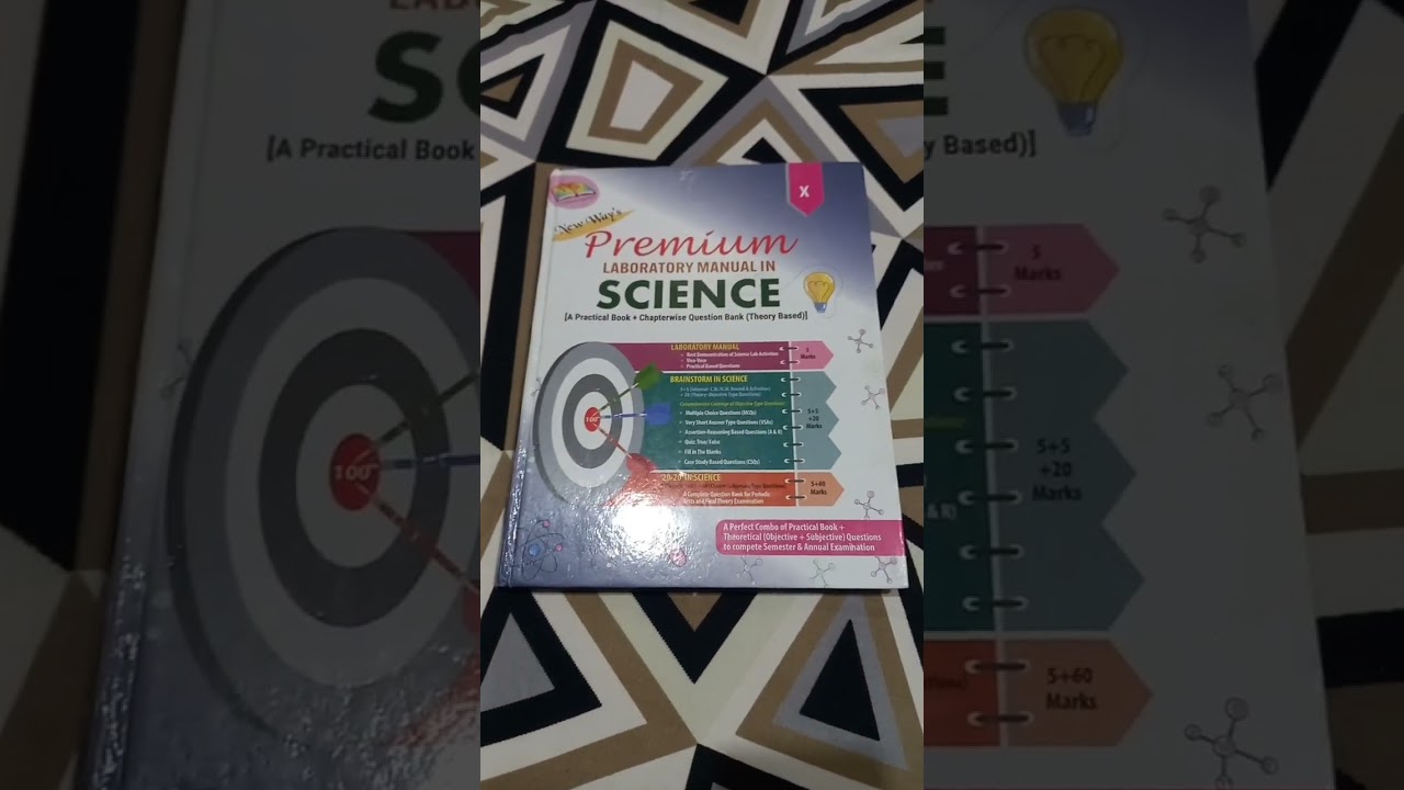 Decorated science lab manual