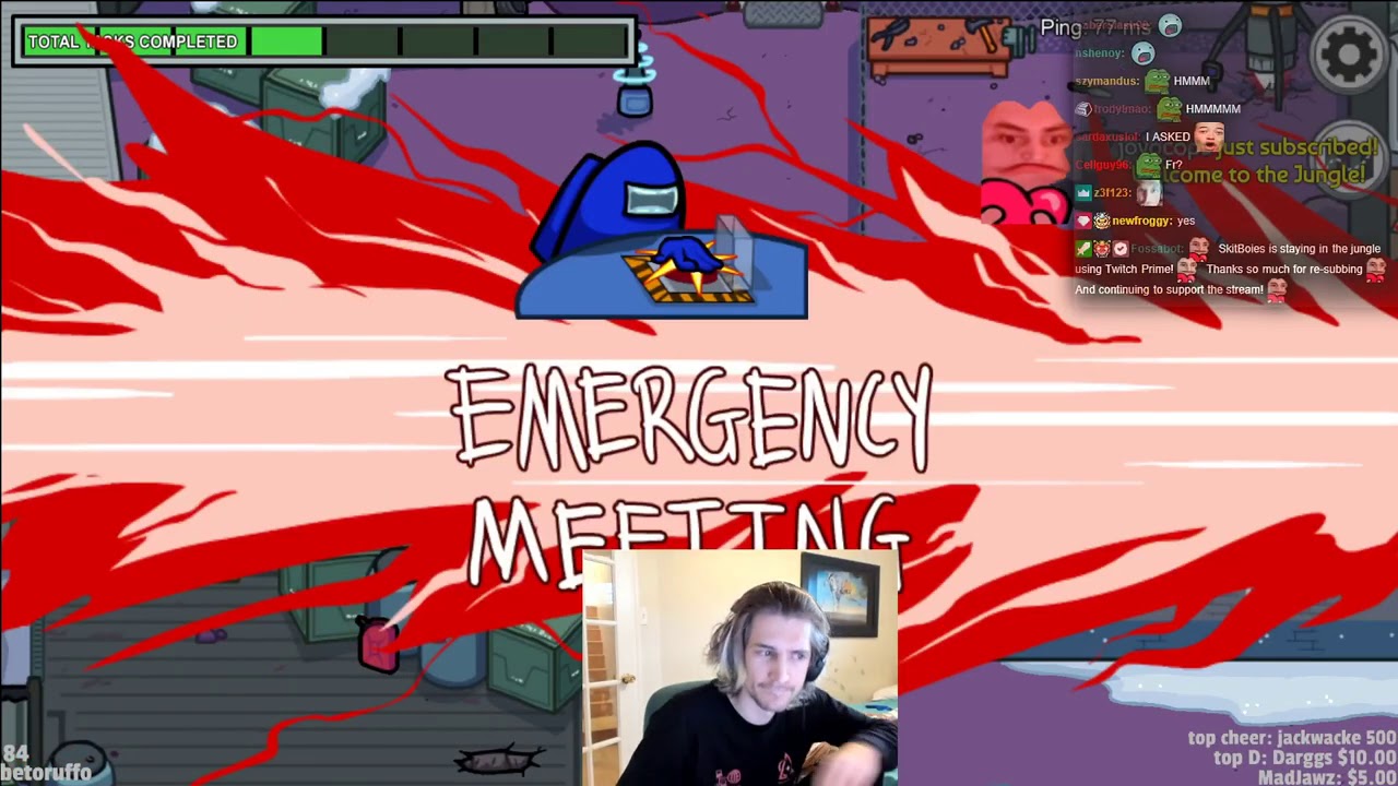 xQc Among Us VOD #11