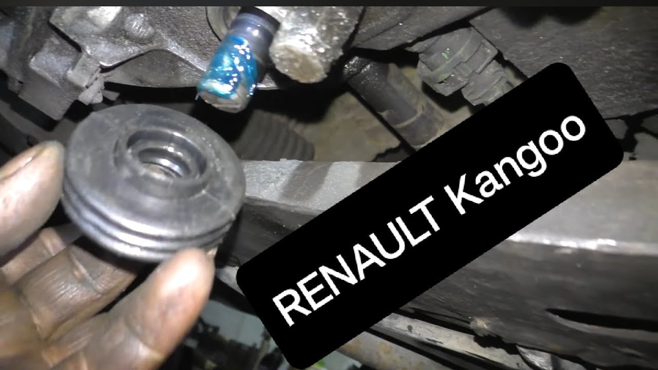 Замена ремкомплекта кулисы Кпп. RENAULT Kangoo engine K9K710