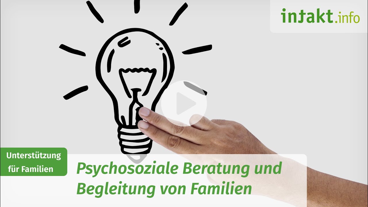 Psychosoziale Beratung und Begleitung von Familien - Erklärvideo